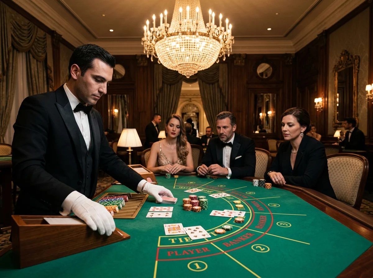 Baccarat sur roulette casino en ligne